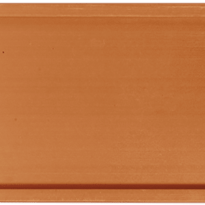 8"(W) x 1"(H) Rose Gold Aluminum Wall Bracket for 1/16" Plastic