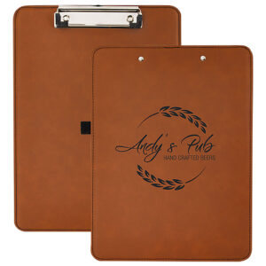 Clipboards - Leatherette - Rawhide