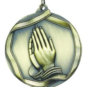Praying Hands Medal