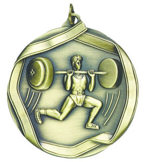 Male Weightlifting Medal