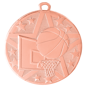 2" Basketball Medal