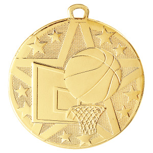 2" Basketball Medal