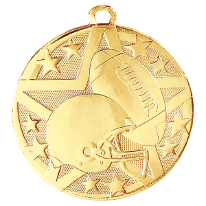 2" Football Medal
