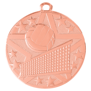 2" Volleyball Medal