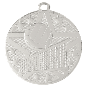 2" Volleyball Medal