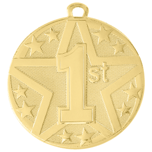 2" 1st Place Medal
