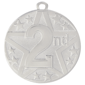 2" 2nd Place Medal
