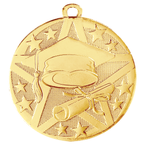 2" Graduation Medal