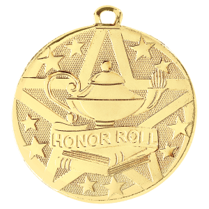 2" Honor Roll Medal