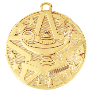 2" Lamp of Knowledge Medal