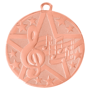2" Music Medal