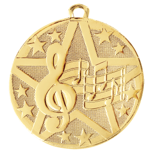 2" Music Medal