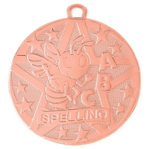 2" Spelling Medal