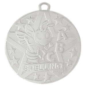 2" Spelling Medal