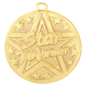 2" Star Performer Medal