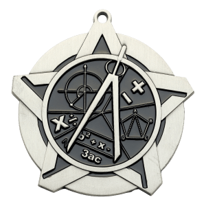 2.25" Math Medal