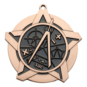 2.25" Math Medal