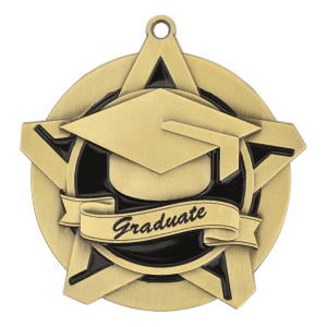 2.25" Graduate Medal