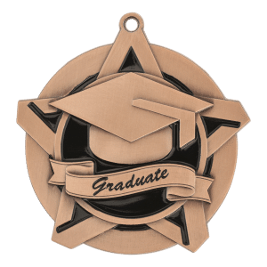 2.25" Graduate Medal