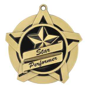 2.25" Star Performer Medal