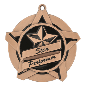 2.25" Star Performer Medal