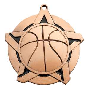 2.25" Basketball Medal