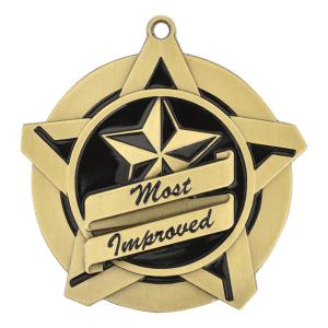 2.25" Most Improved Medal