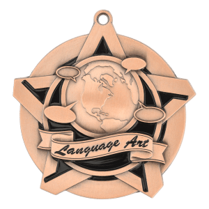 2.25" Language Arts Medal