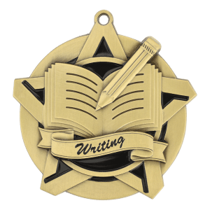 2.25" Writing Medal