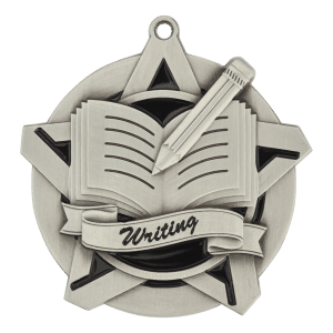 2.25" Writing Medal