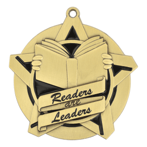2.25" Readers are Leaders Medal