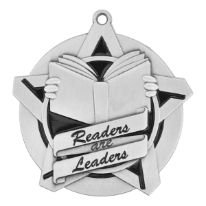 2.25" Readers are Leaders Medal