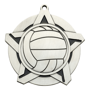 2.25" Volleyball Medal