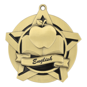 2.25" English Medal