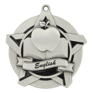 2.25" English Medal