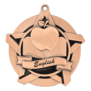 2.25" English Medal