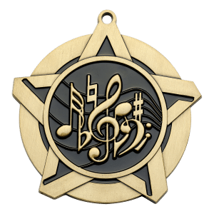 2.25" Music Medal