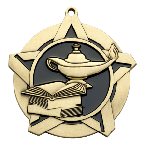 2.25" Lamp of Knowledge Medal