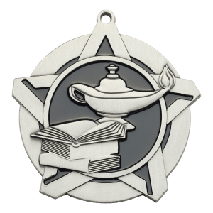 2.25" Lamp of Knowledge Medal