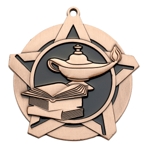 2.25" Lamp of Knowledge Medal