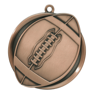 2" Football Medal