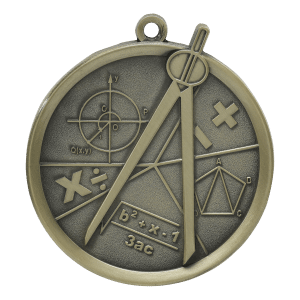 2" Math Medal