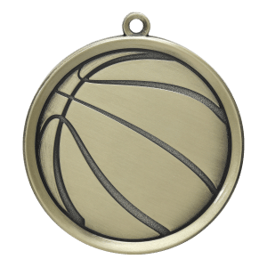 2" Basketball Medal