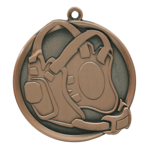2" Wrestling Medal