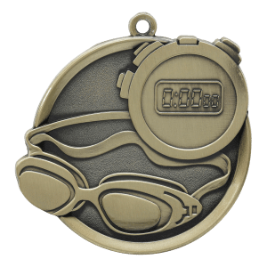 2" Swimming Medal