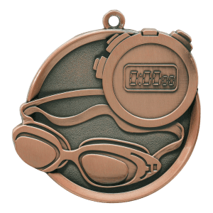 2" Swimming Medal