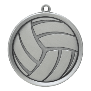 2" Volleyball Medal