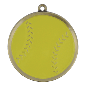 2" Volleyball Medal