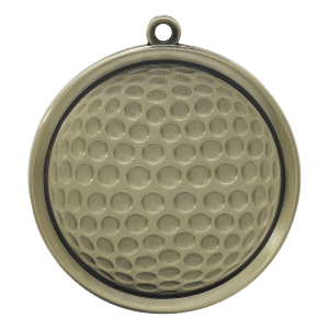 2" Golf Medal