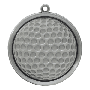 2" Golf Medal